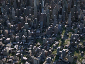 City 09 3D Model