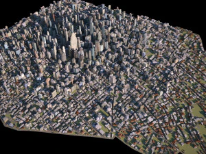 City 15 3D Model