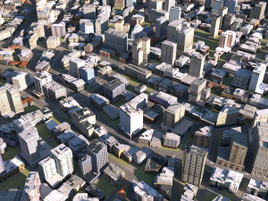 City 19 Model 3D