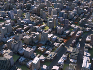 City 19 3D Model