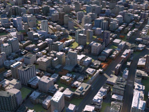 City 19 3D Model