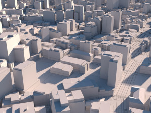 City 19 3D Model