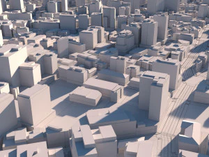 City 19 3D Model