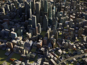 City 23 3D Modell