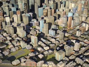 City 23 3D Modell