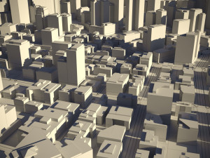 City 23 3D Modell