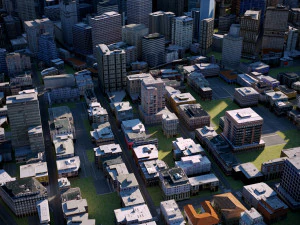 City 28 3D Model
