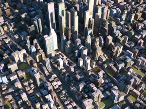 City 34 3D Model