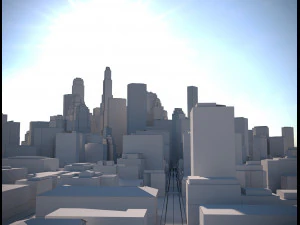 City 38 3D Model