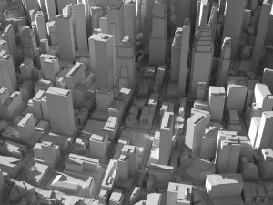 City 38 3D Model