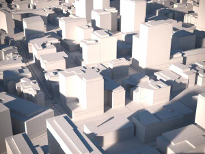 City 39 3D Model