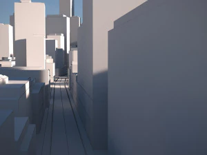 City 42 3D Model