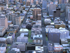 City 43 3D Model