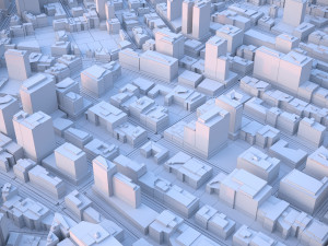 City 43 3D Model