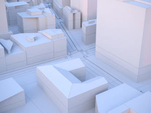 City 43 3D Model