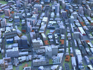 City 45 3D Model