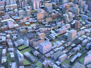 City 45 3D Model