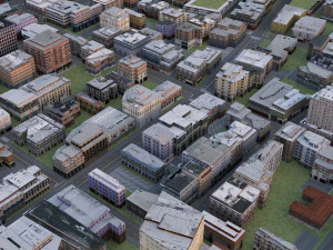 City 46 3D Model