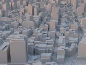 City 46 3D Model