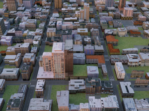 City 47 Modello 3D