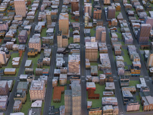 City 47 3D Model