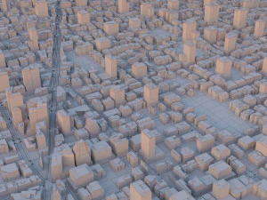 City 47 3D Model