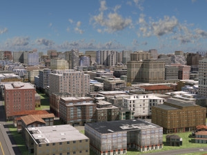 City 50 3D-Modell