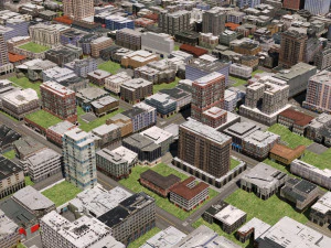 City 50 3D Model