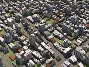 City 50 3D-Modell
