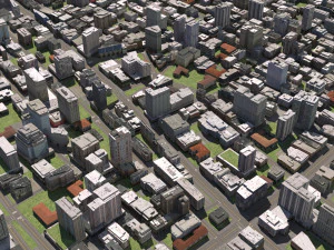 City 50 3D Model