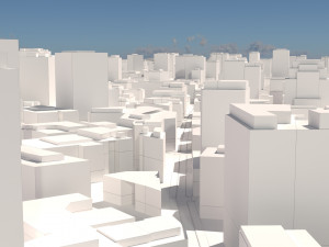 City 50 3D-Modell