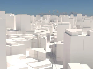 City 50 3D Model