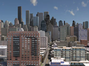 City 51 3D Model