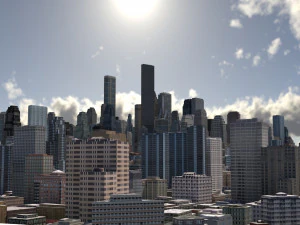 City 51 3D Model