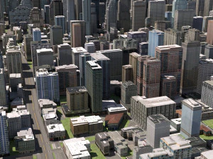 City 51 3D Model