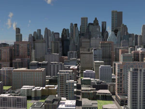 City 51 3D Model