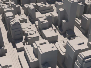 City 51 3D Model