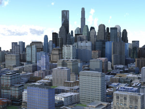City 52 3D 모델