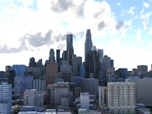 City 52 3D Model