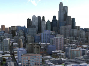 City 52 3D Model