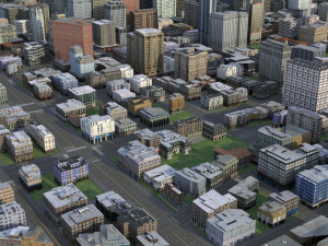 City 52 3D 모델