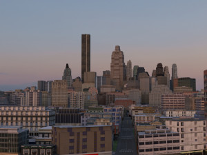 City 55 3D Model