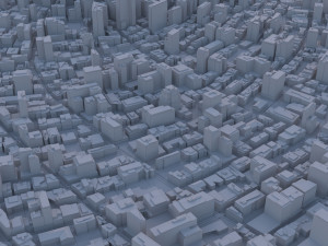City 55 3D Model