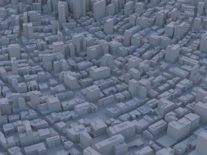 City 55 3D Model