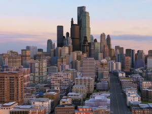 City 56 3D Model