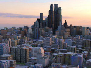 City 56 3D Model
