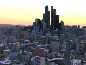 City 56 3D Model