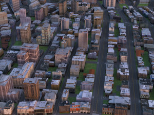 City 56 3D Model