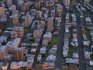 City 56 3D Model