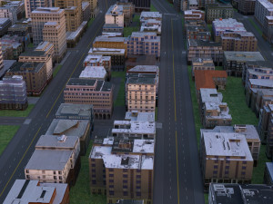 City 56 3D Model